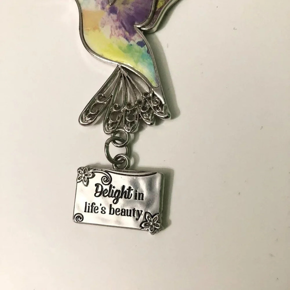 Ganz Hummingbird Ornament Delight  In Lifes Beauty - Picture 4 of 11